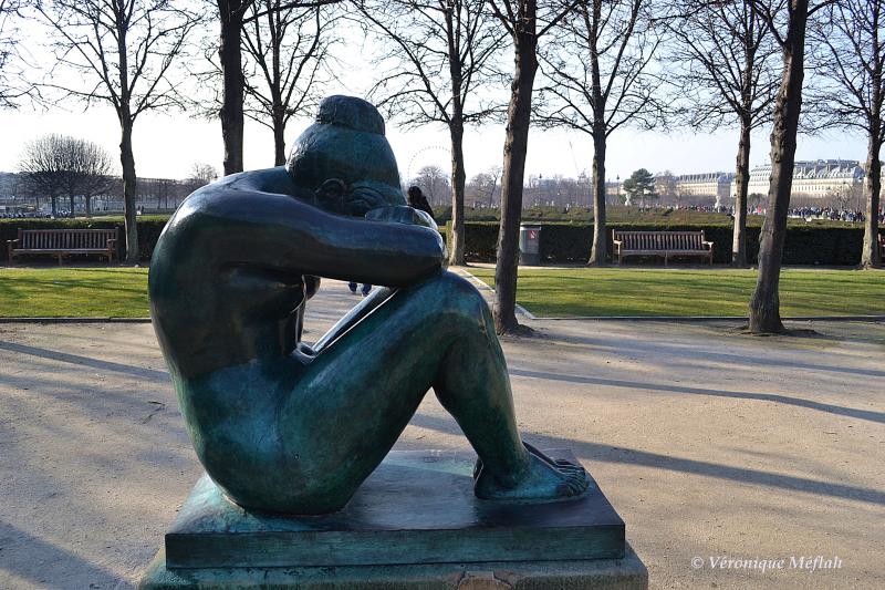 Aristide Maillol le sculpteur préféré des jardins du Caroussel - sculpture La Nuit