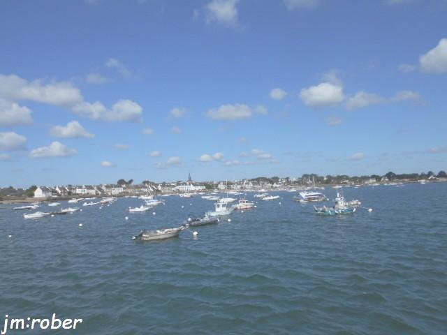 Bretagne , Le tour du Golf du Morbihan en bateau (2)