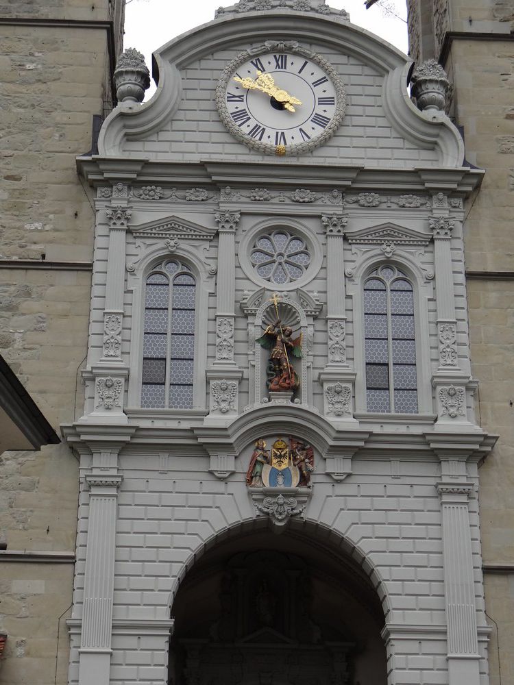 L'église Saint-Léger de Lucerne...