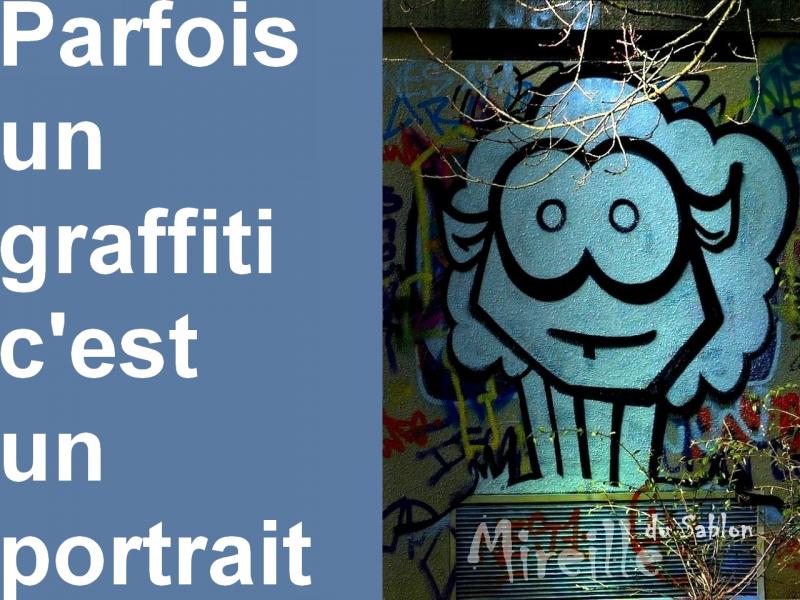 Metz / Les graffitis de la patinoire...
