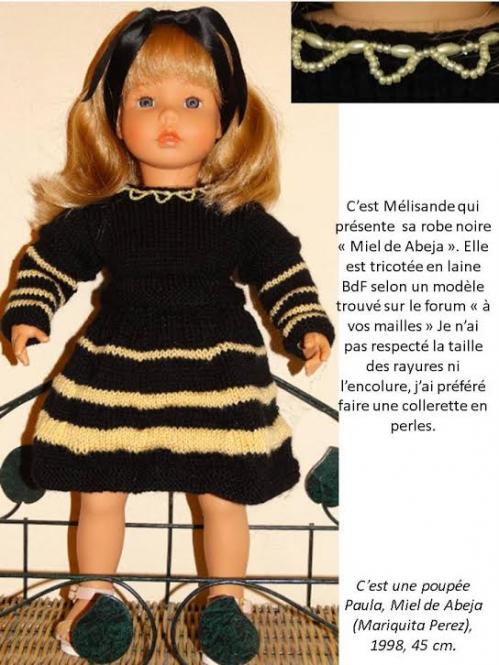 Plaminette et "La petite robe noire"
