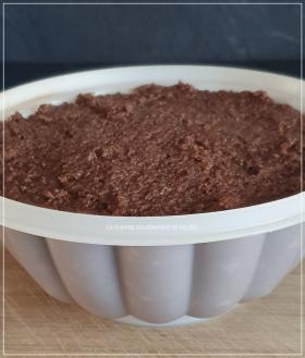 FLAN DE SEMOULE AU CHOCOLAT