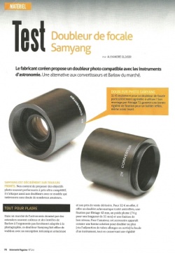 1er contact avec le Converter 2x