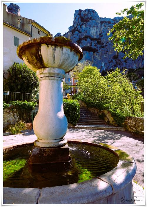 En passant à Moustiers Ste marie