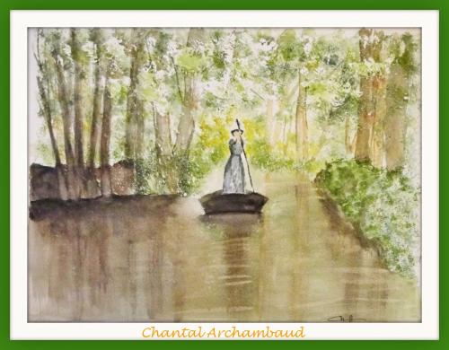 Aquarelles à Villiers le Duc...