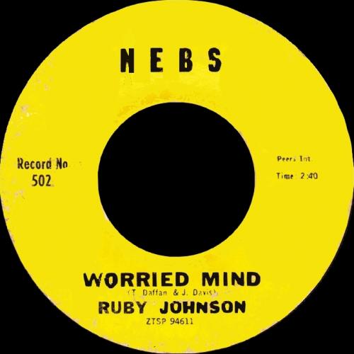 Ruby Johnson : CD " The Singles Collection 1955-1968 " Soul Bag Records DP 99 [ FR ]