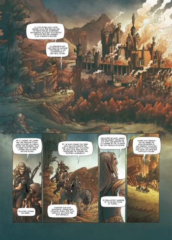 Elfe blanc, coeur noir de Peru, Bileau & Merli - Elfes, tome 3