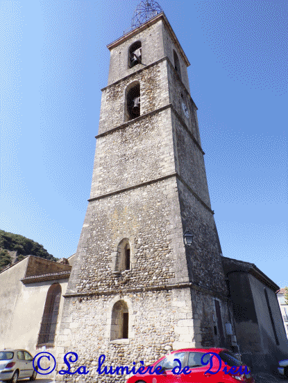 Les Mées, l'église Notre-Dame de l'Olivier