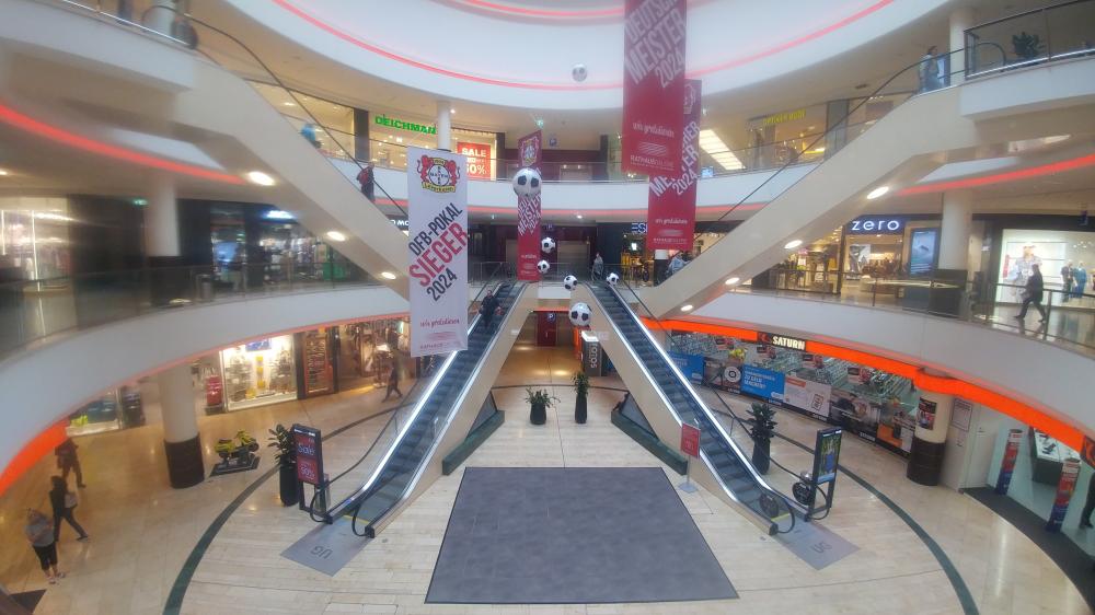 Shopping in Leverkusen on July 3rd 2024