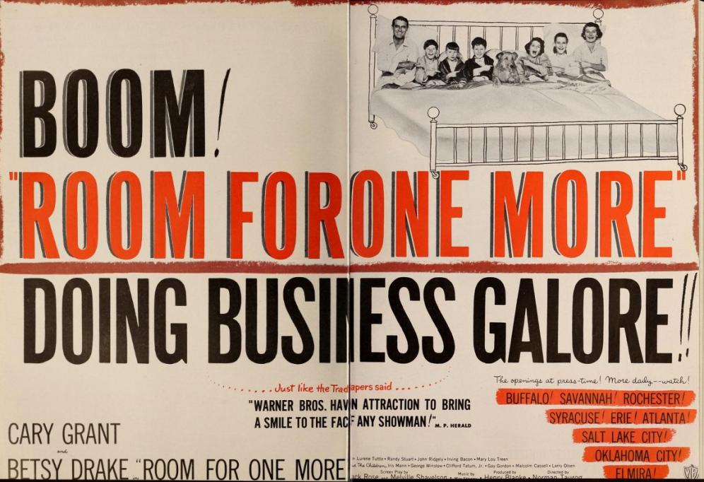 ROOM FOR ONE MORE BOX OFFICE USA 1952