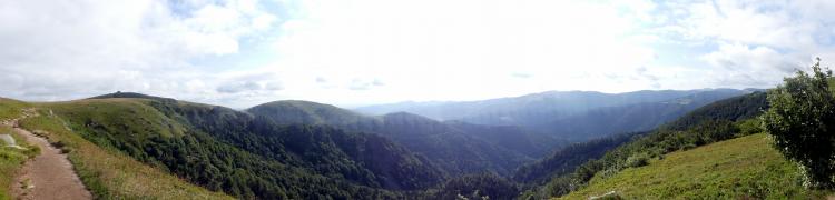 Panorama du Sentier des Névés