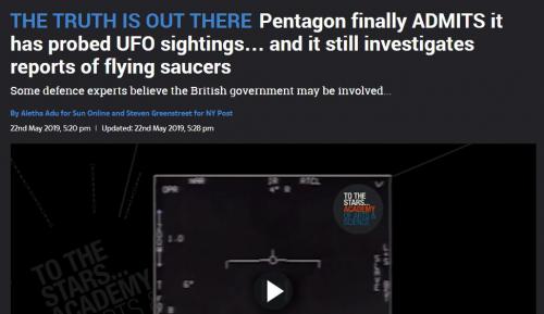 Les vidéos d'ovnis du Pentagone 