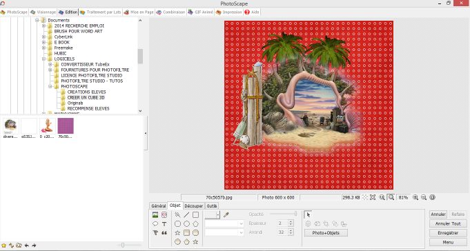 Faire un cube 3 D