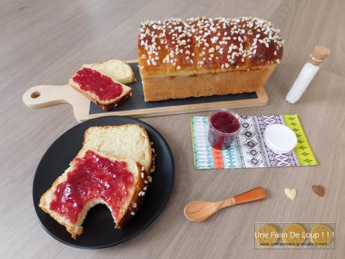 Brioche légère au fromage blanc