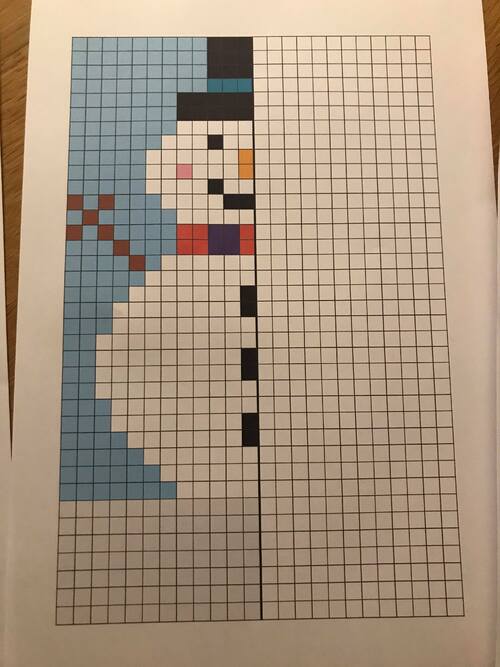 Pixel art de Noël 