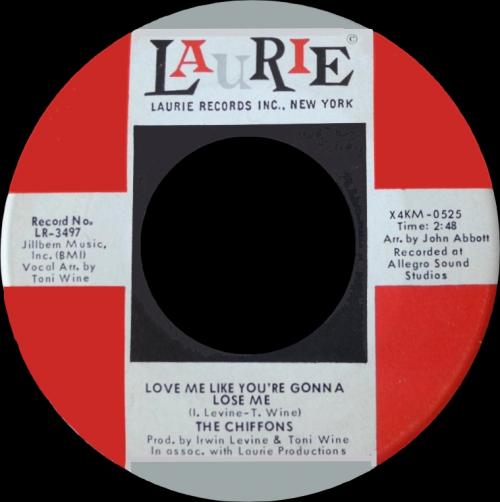 The Chiffons : Album " My Secret Love " B.T. Puppy Records BTPS-1011 [ US ]