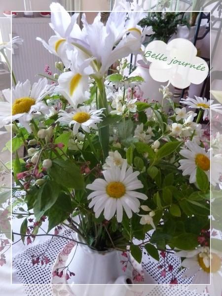 "Fleurs blanches" ... 