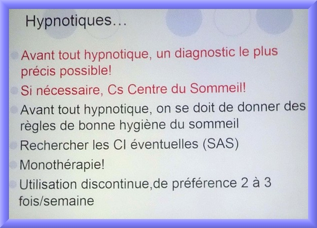 Une conférence passionnante du Docteur Plassard sur le sommeil et les médicaments