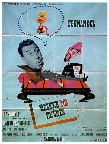 RELAXE TOI CHERIE - BOX OFFICE FERNANDEL 1964