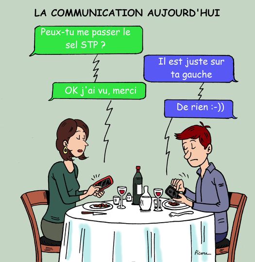 Les humoristes se moquent de l'addiction à Internet...