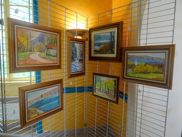 "Talents cachés" de Puits, et les Amis du Châtillonnais, ont présenté leur exposition annuelle de peintures et artisanat 