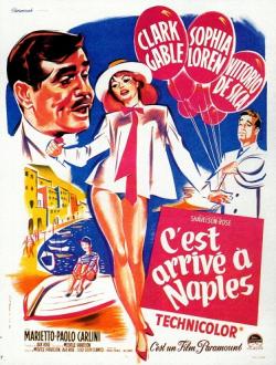 C'EST ARRIVE A NAPLES BOX OFFICE FRANCE 1961 