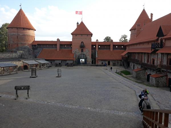 Circuit organisé dans les pays Baltes : 3 - Château de Trakai