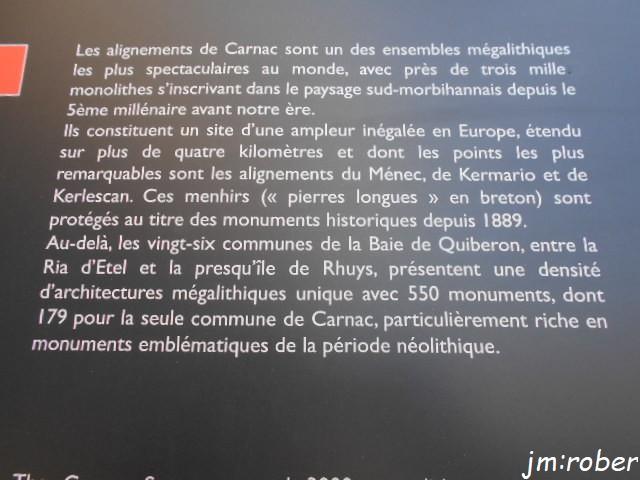 La préhistoire , l'architecture mégalithique ,des paysages de pierres dressées ?