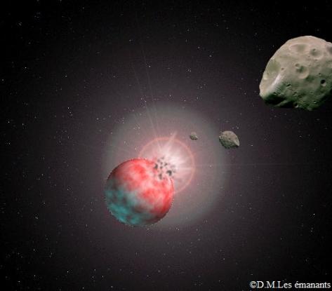 L'ORIGINE DE L'EAU SERAIT EXTRATERRESTRE