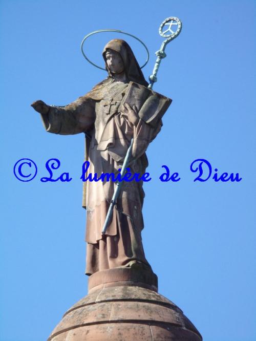 Mont Sainte Odile, Abbaye de Hohenbourg