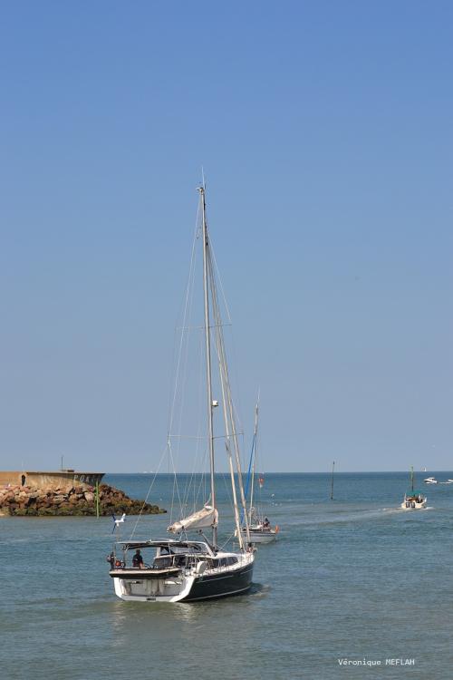 Calvados : été 2018 : Trouville-sur-Mer : Les voiliers