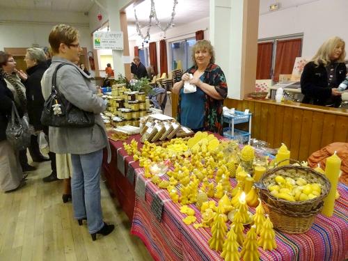 Le marché de Noël 2013 à Sainte Colombe sur seine
