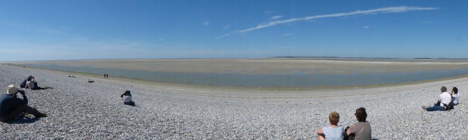 La Baie de Somme à marée basse
