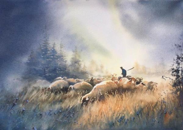 Aquarelle de Thierry de Marichalar
