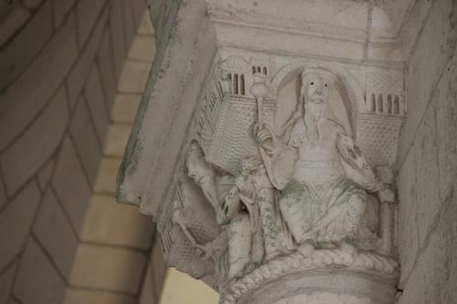 L'église de Gargilesse, les chapiteaux