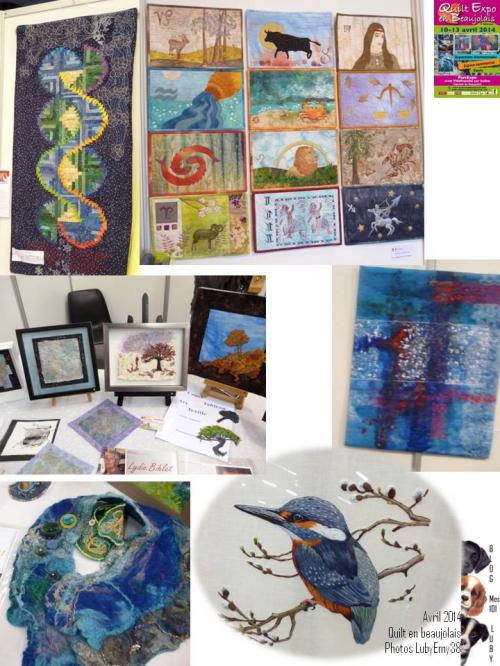 Quilt en beaujolais 2014 == > "bleu"
