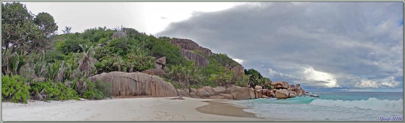 Le très court après-midi (à peine un peu plus d'une heure, 15h20 - 16 h 25 !) va nous permettre de découvrir un peu de la très belle île Grande-Sœur - Seychelles