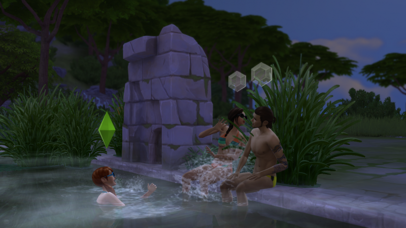 Semaine 1 - Quartier Oasis Springs - Foyer Glamour