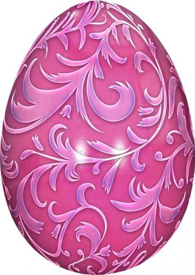Beaux oeufs de Pâques