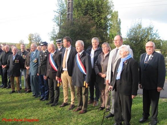 Un hommage  a été rendu aux Harkis de Vanvey-sur-Ource...