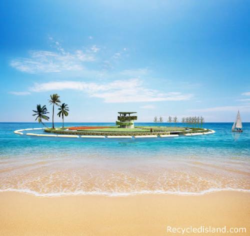 Recycled island L ILE AUX DECHETS