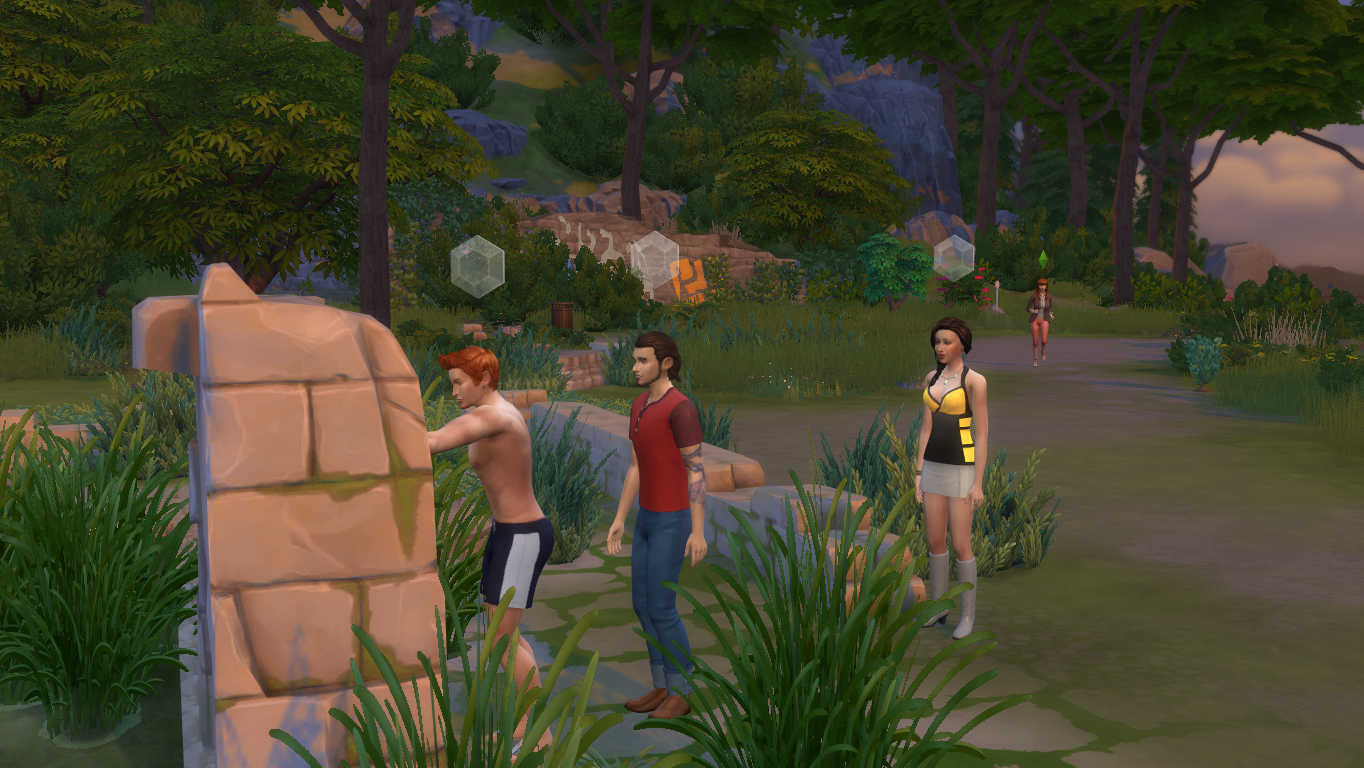 Semaine 1 - Quartier Oasis Springs - Foyer Glamour