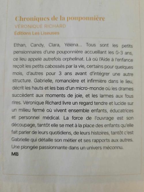 Les Chroniques de la pouponnière. Le magazine l'Art-Vues