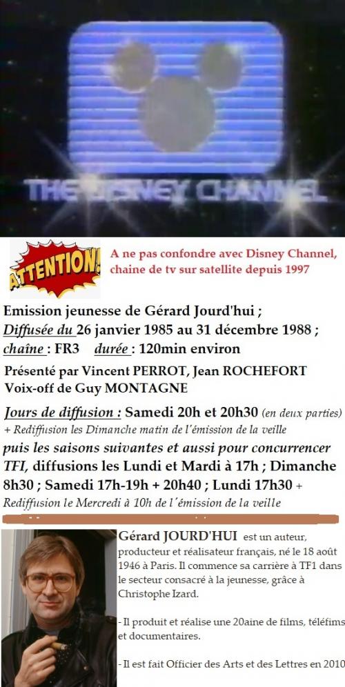 Nostalgiques ? 80's LE DISNEY CHANNEL