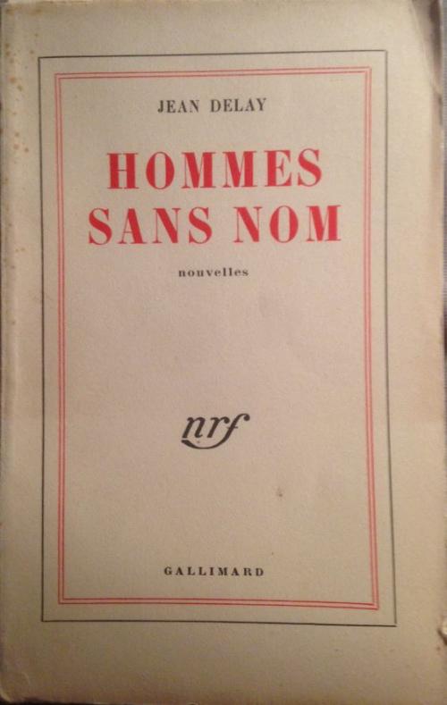 Jean Delay - Homme sans nom (1948)