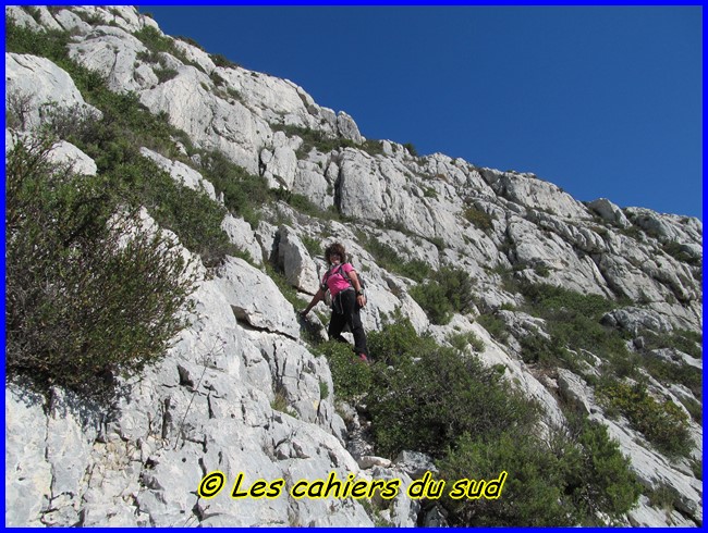 Calanques, le pas de la demi Lune et les 3 arches