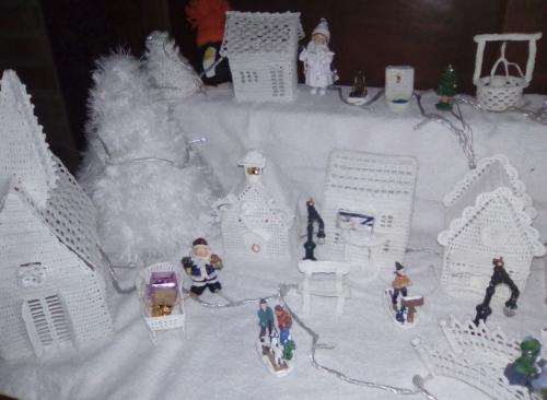 La déco de Noël de Carole.D,Kheira et Marlyse