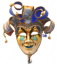 Cartonnettes " Masques Venise"