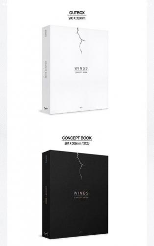 BTS Wings Concept Book