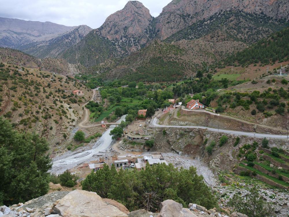 Demnate - Zaouiat Ahansal par la R 302 